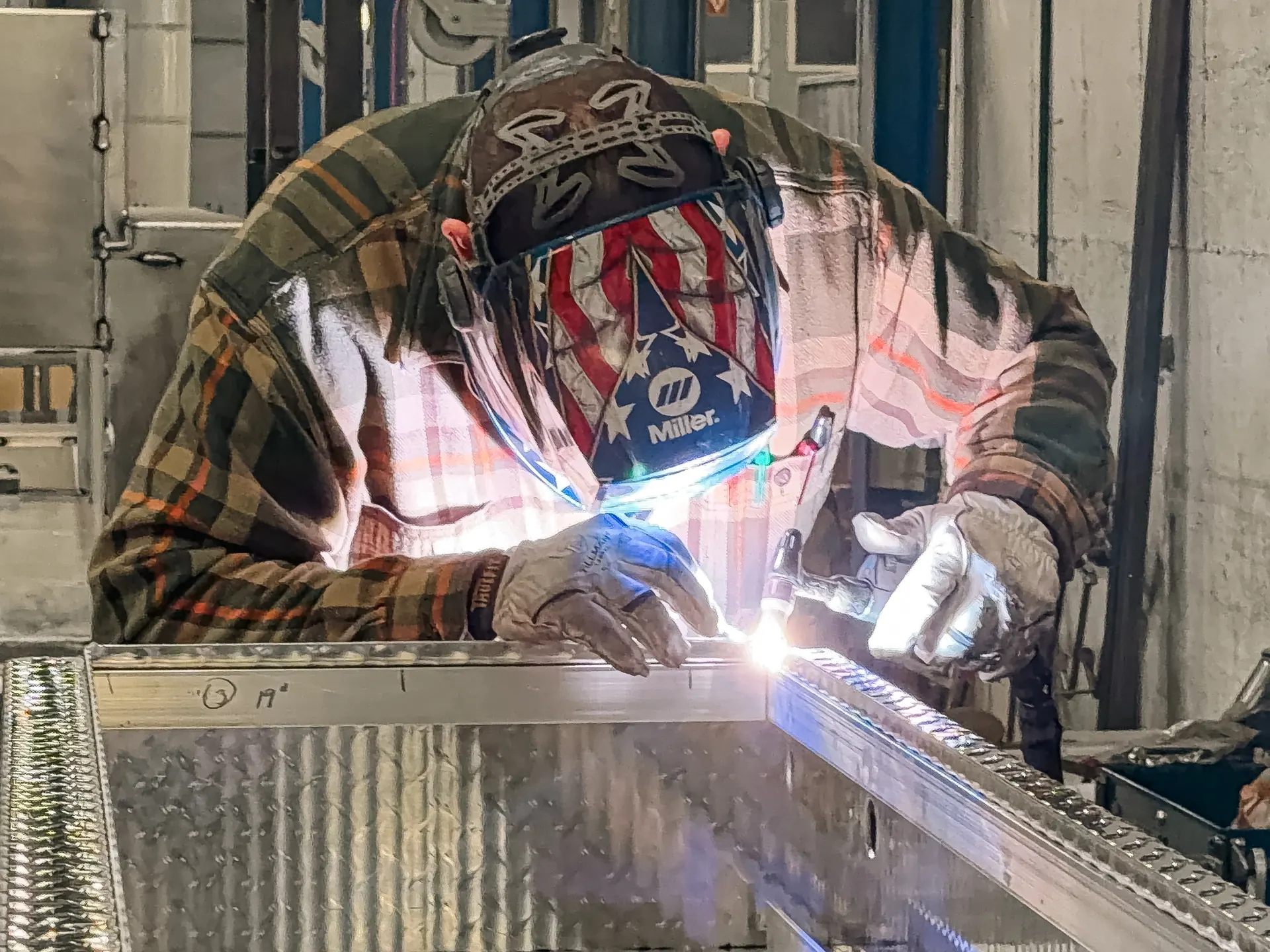 Apparatus repair and welding